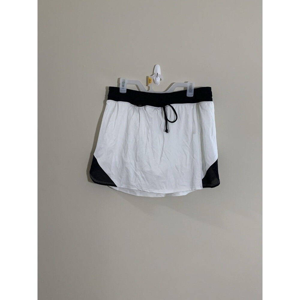 Flex Time Black And White Women’s Athletic Skort  Size Extra Large